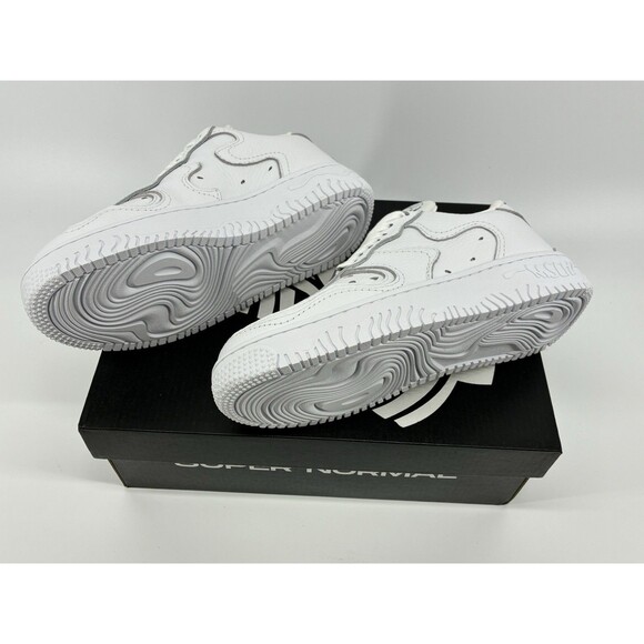 MSCHF Super Normal 2 White Leather Sneakers Men’s/Youth US 4 (Women’s 5.5) EU 36